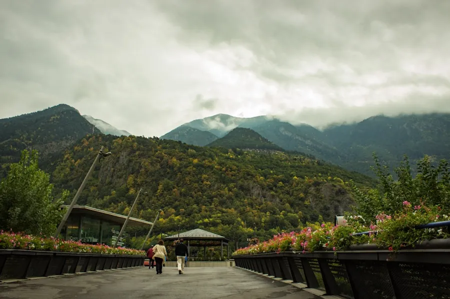 Vista d'Andorra la Vella durant el dia